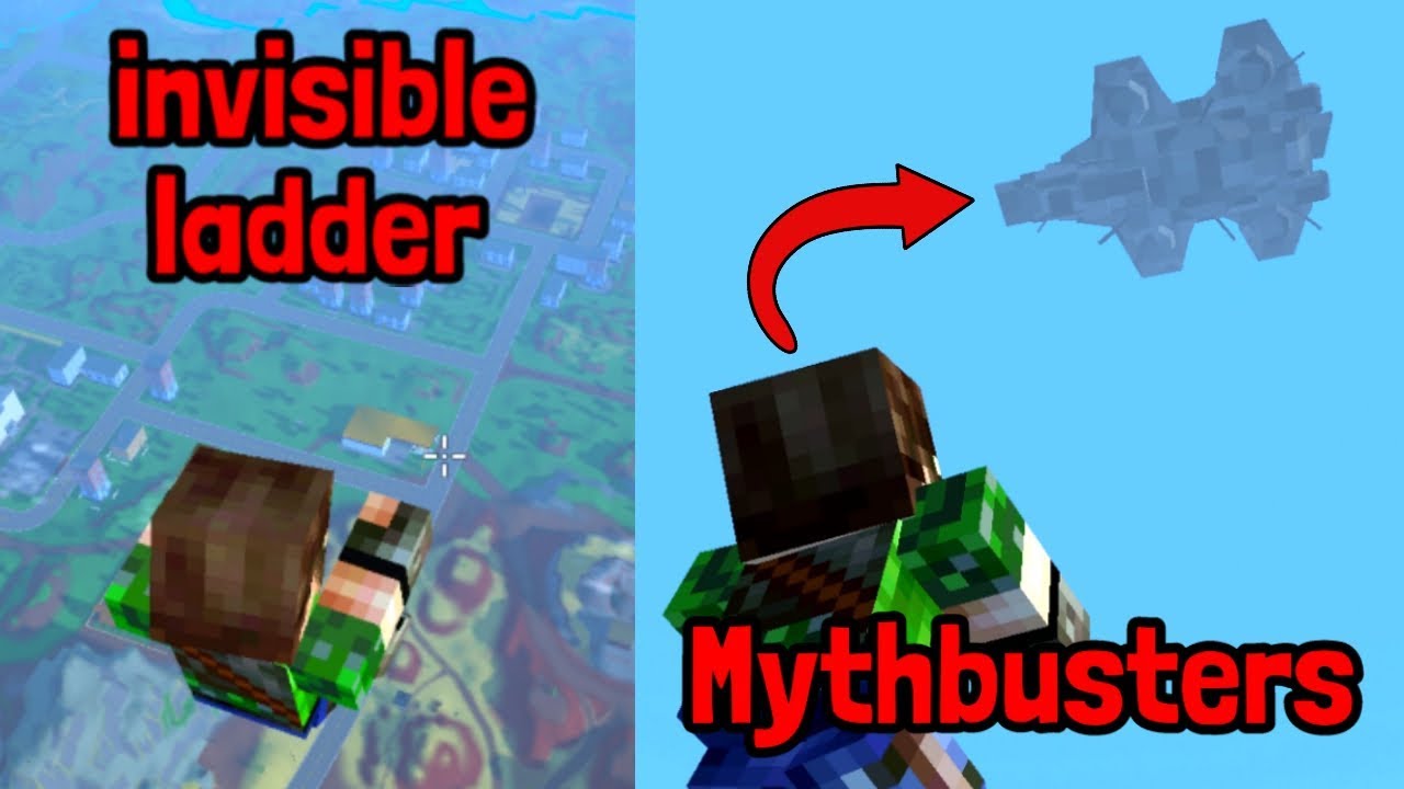 PG3D Mythbusters #59 Invisible ladder in battle royale!