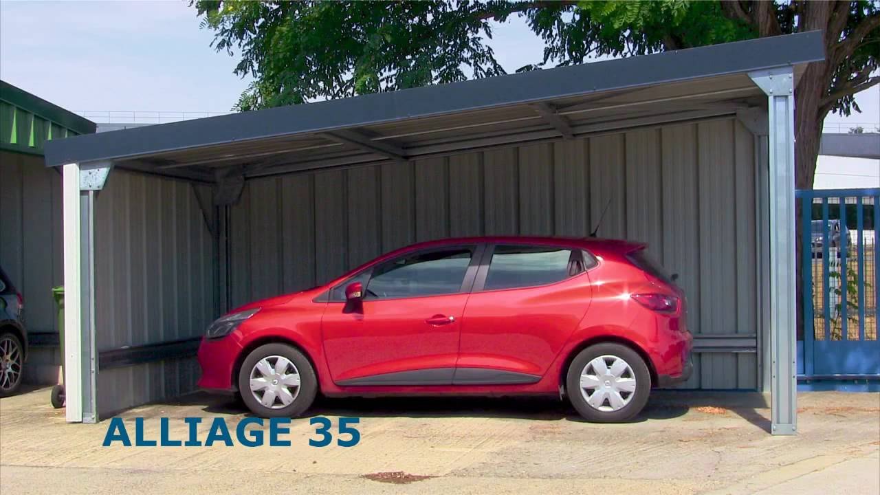 Montage abri métallique A35