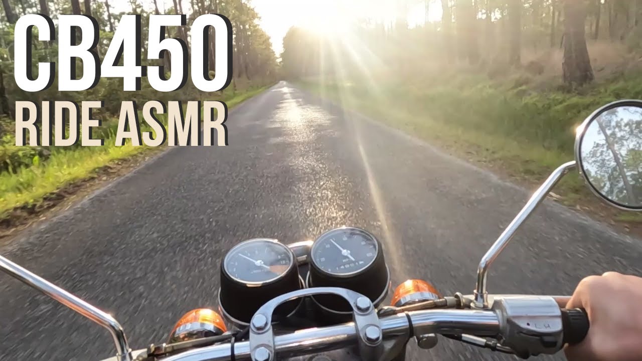 1968 Honda CB450 K1 ASMR Ride Through Big Branch Marsh National Wildlife Refuge. #cb450