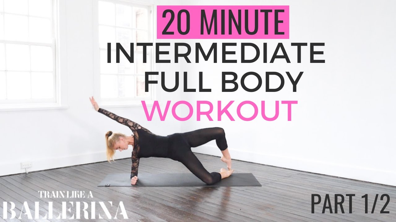 FULL BALLET BODY WORKOUT PART 1/2 no equipment, all levels  | Train Like a Ballerina