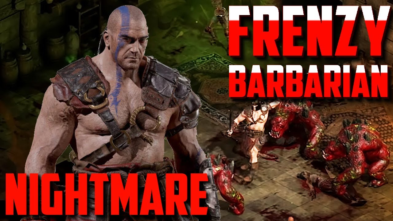 [Nightmare] Frenzy Barbarian Guided Playthrough | Diablo 2 Resurrected