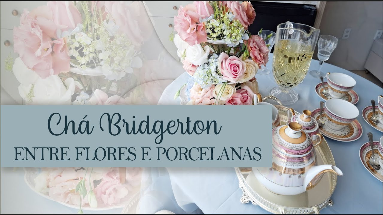 Recepção de Chá no Estilo Bridgerton