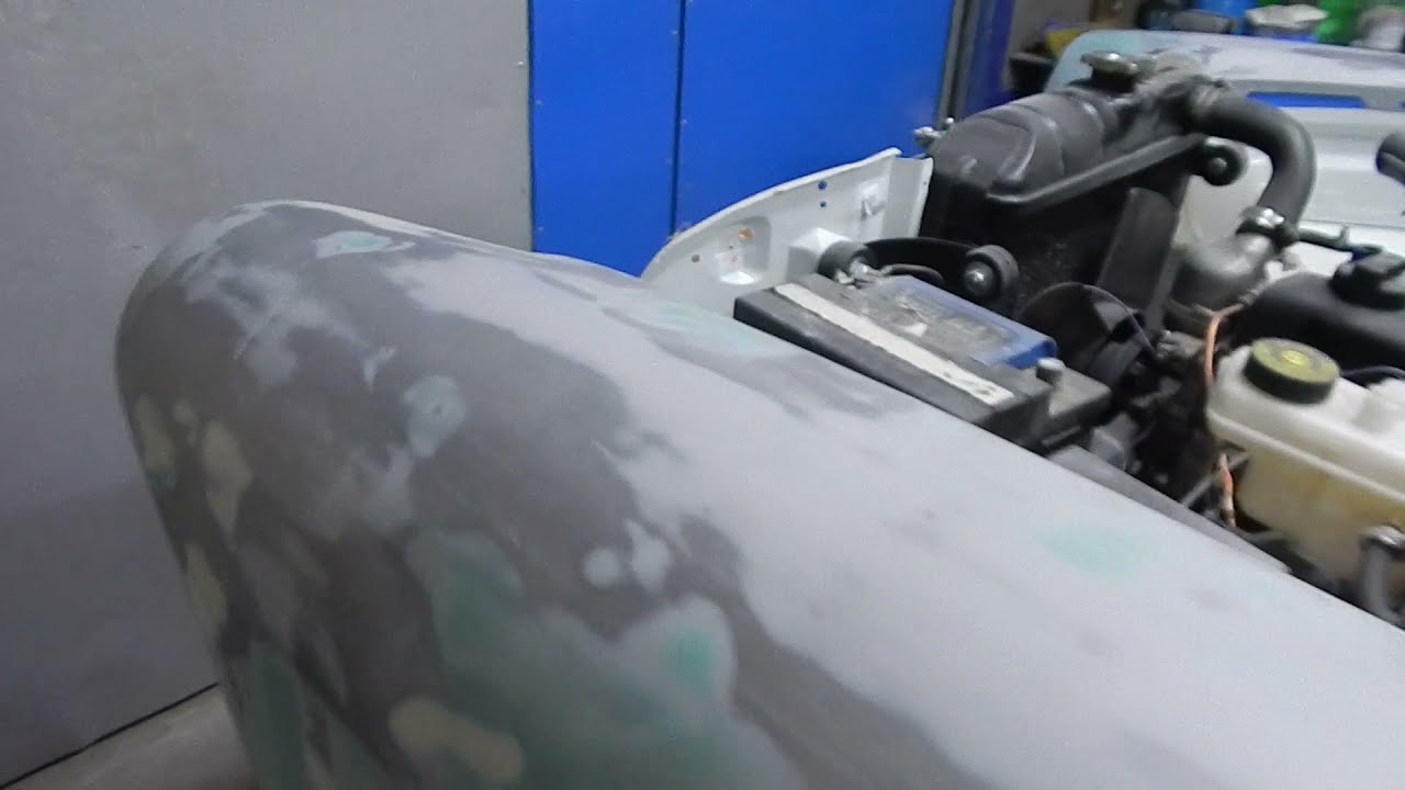 Выравнивание поверхностей ГАЗ 21