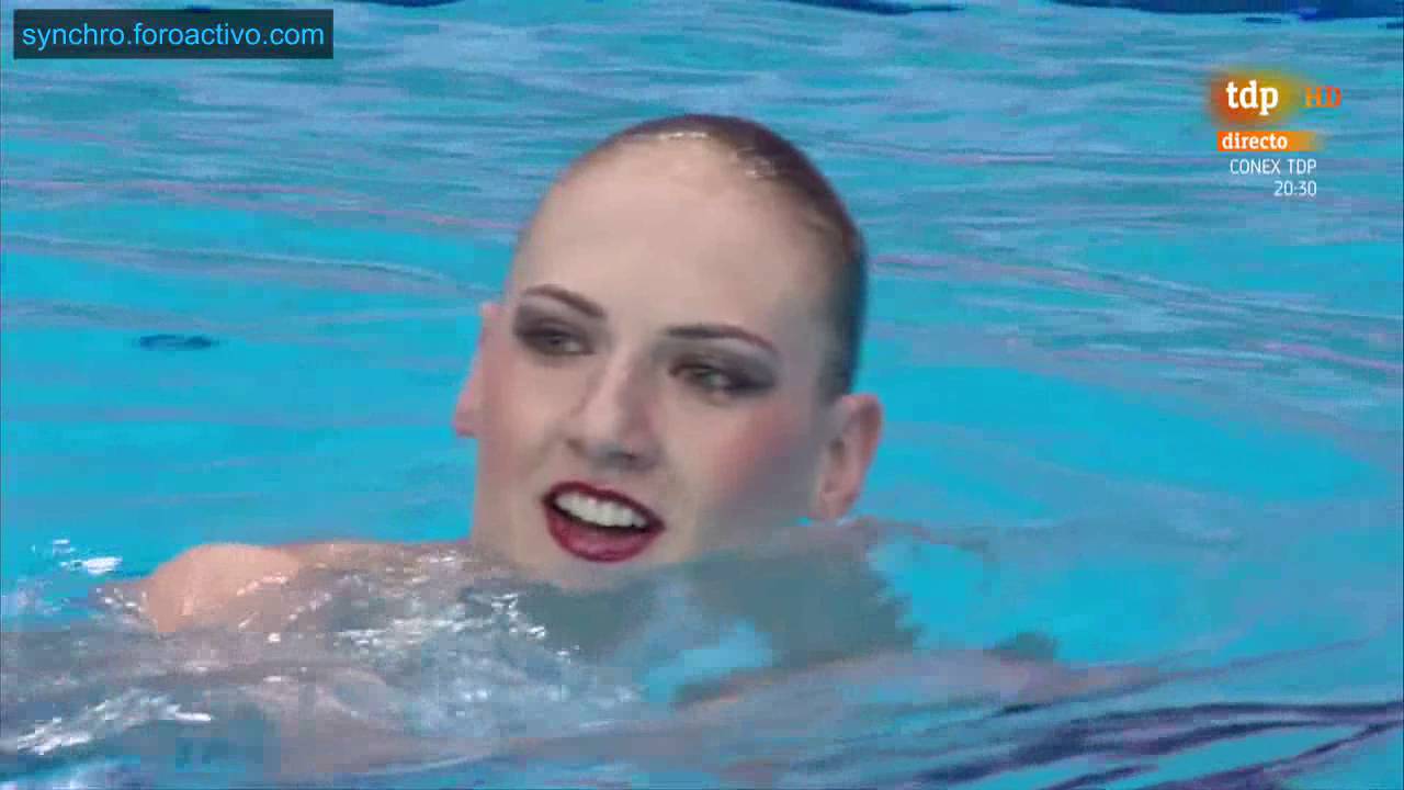 Svetlana Romashina (RUS) Solo Technical Final London European Aquatics Championships 2016
