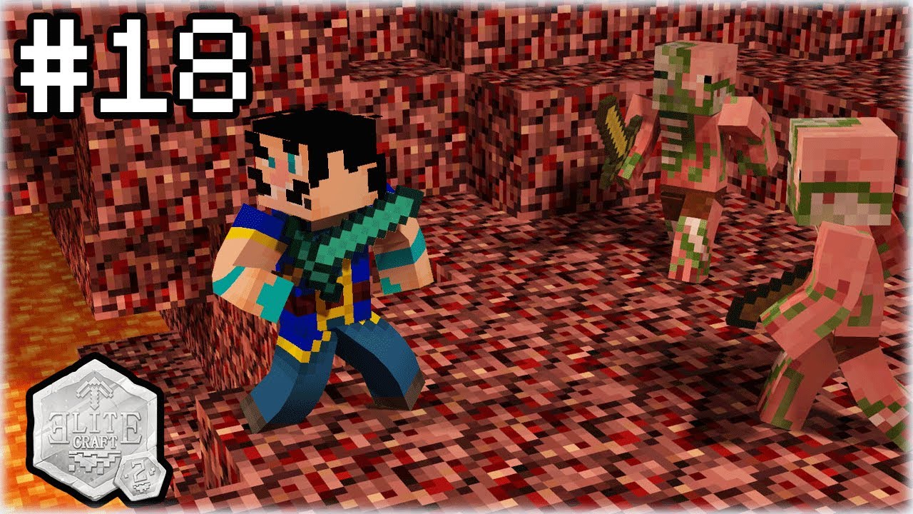 A UN PELO DE CULO DE MORIR VOLVIENDO POR EL NETHER OTRA VEZ... EliteCraft 2 - Withzy