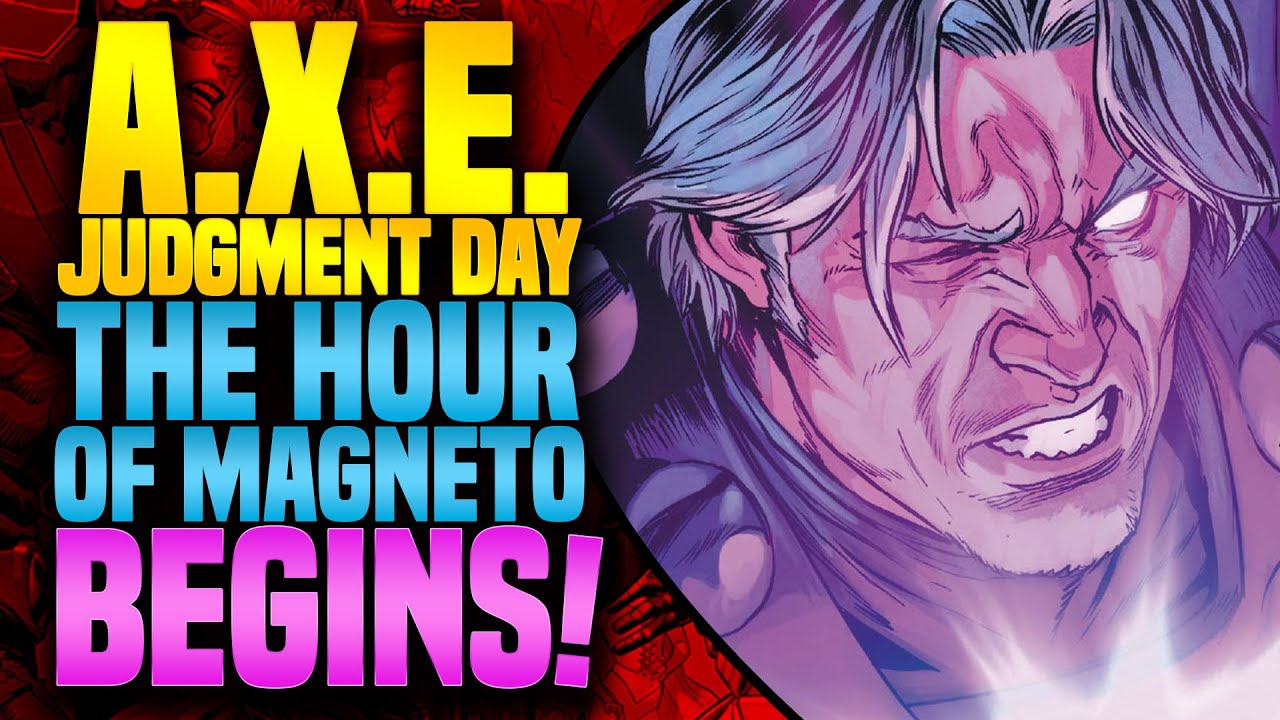 Час Магнето наступает! | A.X.E. Судный день (X-Men Red #6)