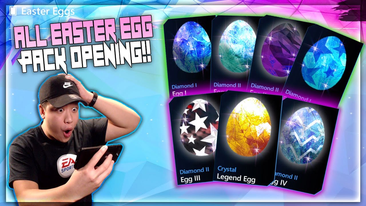 ALL EASTER EGG PACK OPENING!! MADDEN MOBILE 20 HATCHING ALL EASTER EGGS 100 OVR PULL!!