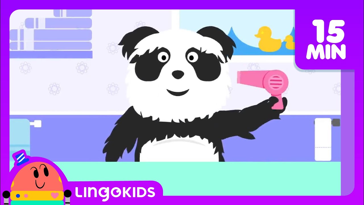 Bathroom Routines + Daily Routines Songs for Kids & Nursery Rhymes | Lingokids