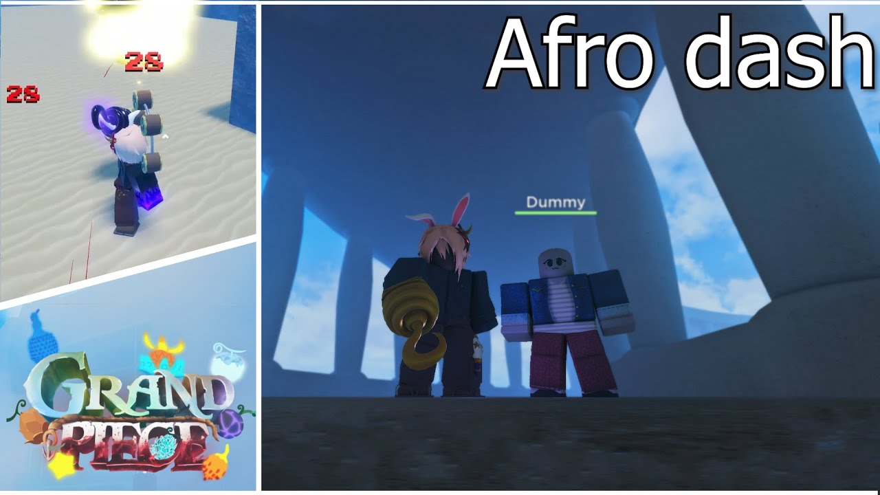 [gpo] how to afro dash / very minor pvp clips