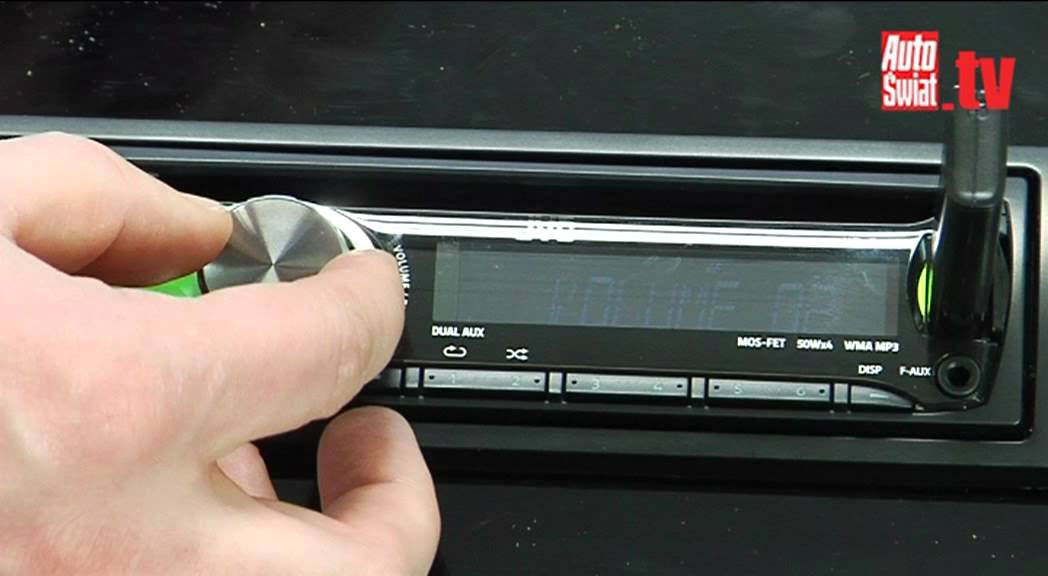 Test trzech markowych radioodtwarzaczy - JVC KD-R432 (cz.3)