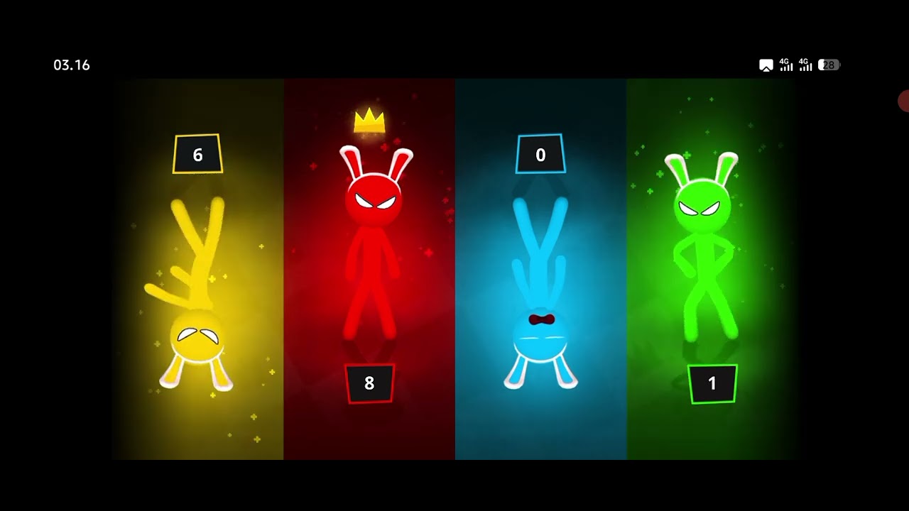 Stick man party Minigames 16 | Stickman party turnamen 9x acak