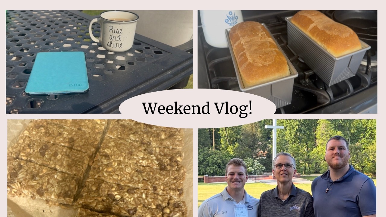 Weekend Vlog - Home Alone!  Super Chatty!