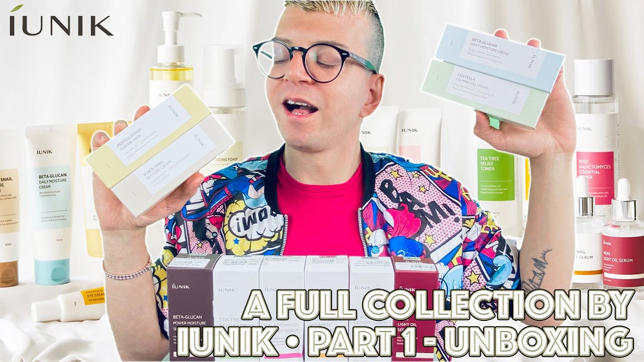 A FULL COLLECTION BY IUNIK 🇰🇷 AND @yesstyle 🇭🇰 • PART 1 - UNBOXING 🎁 • BY SimiUK