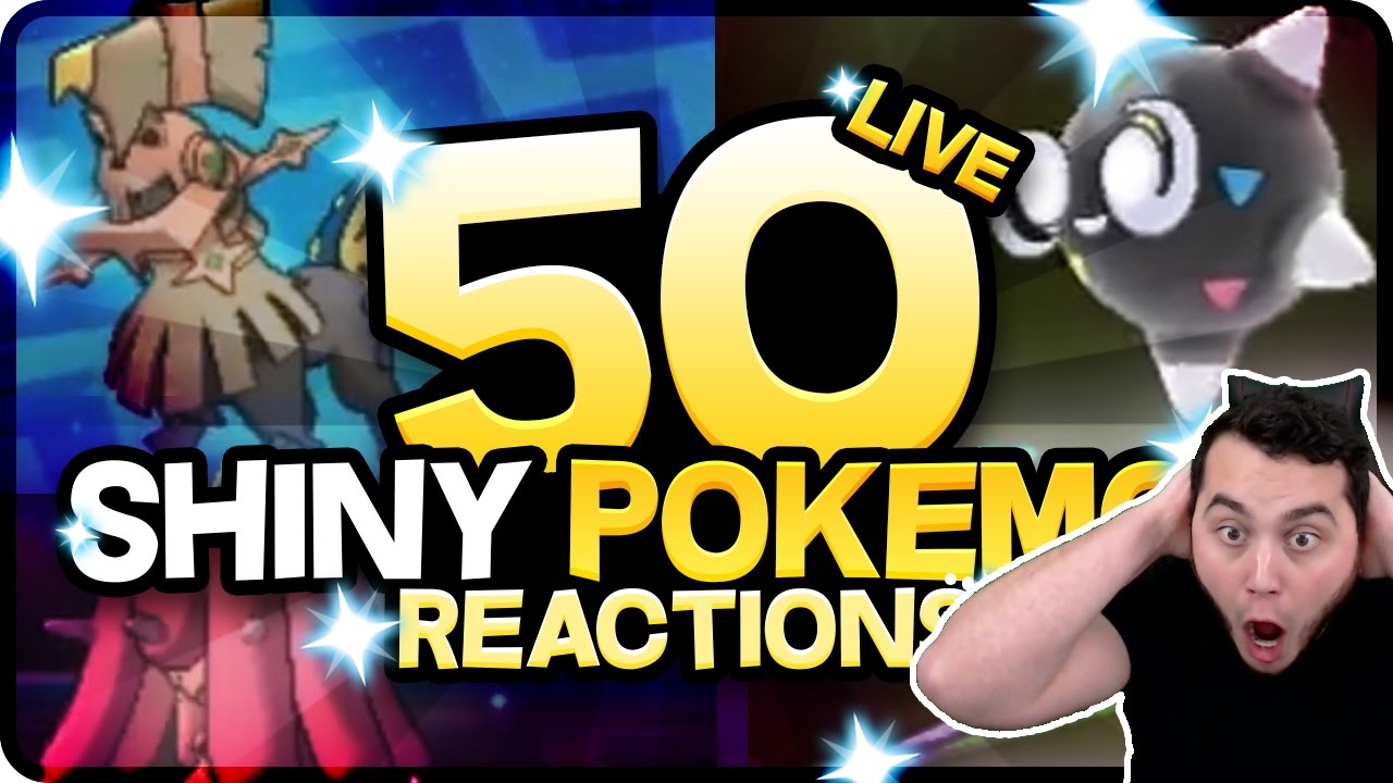 50 AMAZING SHINY POKEMON REACTIONS! Pokemon Sun and Moon Shiny Montage!