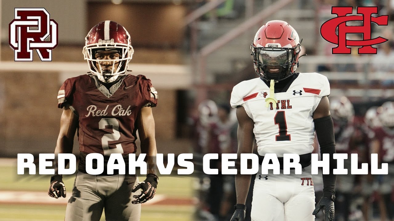 4⭐️ Brayden Robinson & Red Oak vs Cedar Hill | TXHSFB 5A v 6A Matchup 👀!!! #trending #viralvideo