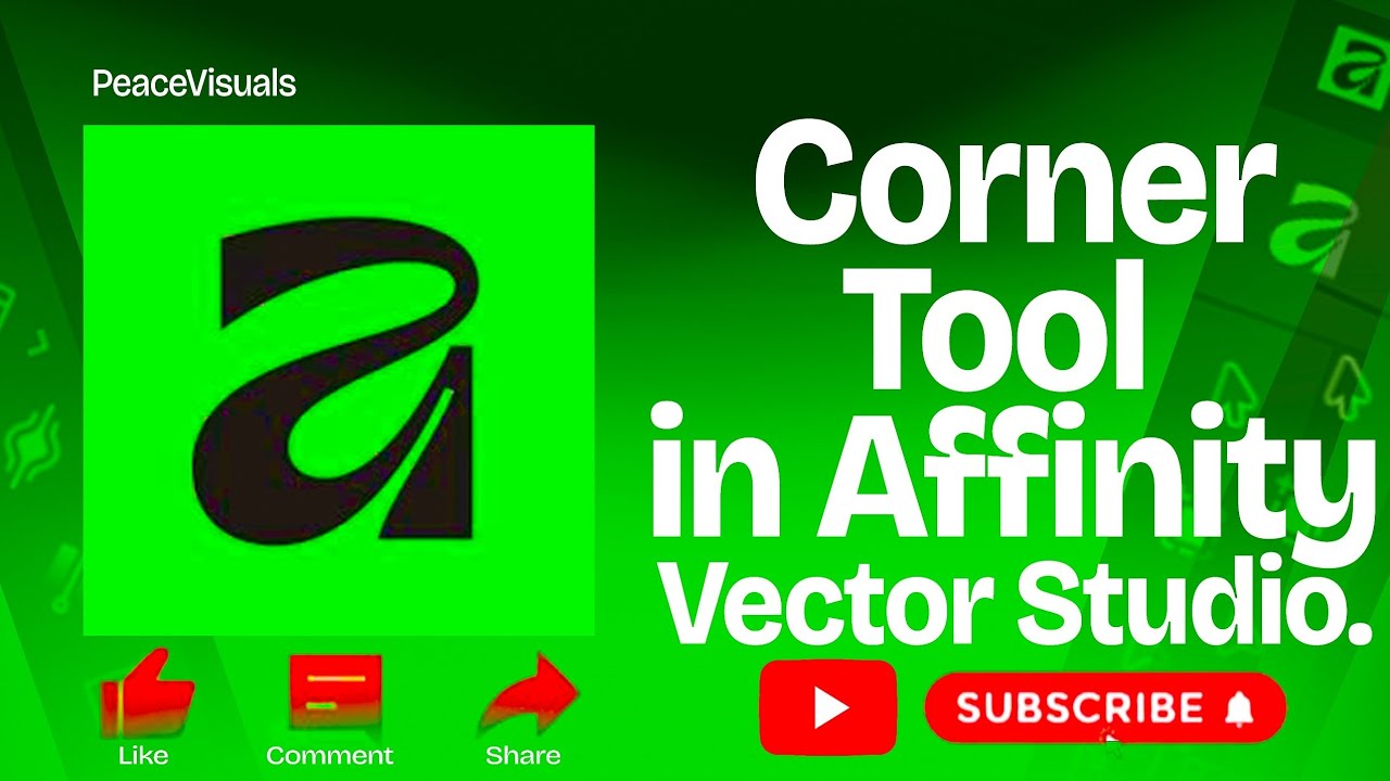 CORNER TOOL IN AFFINITY VECTOR STUDIO @Affinity @affinitywithdansky @affinityswing