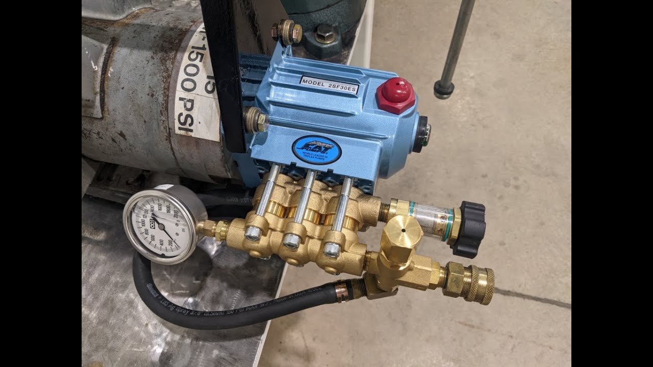 CAT 2SF20ES / 2SF30ES Pressure Washer Pump, Rebuild or Replace?