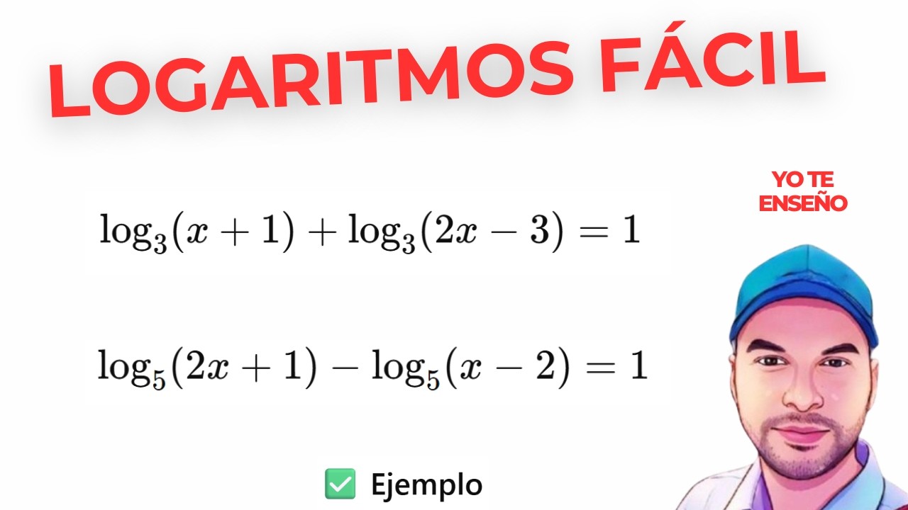 Logaritmos Explicados Fácil + Ejercicios Paso a Paso |LUCHO PROFE|