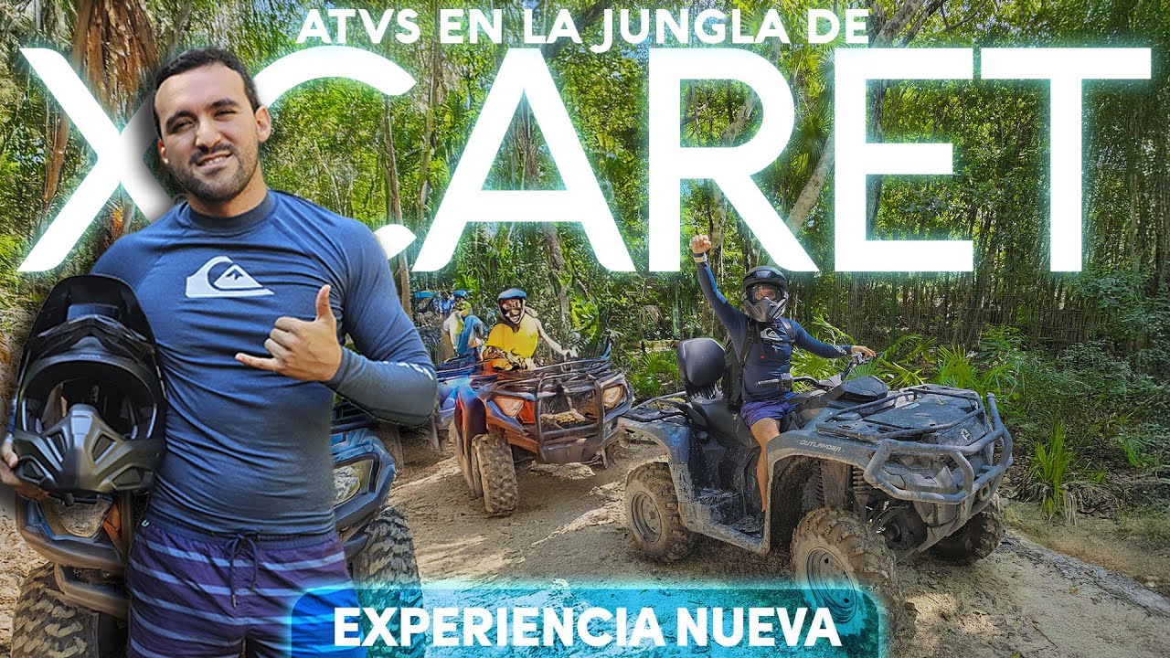 NUEVA EXPERIENCIA DE XCARET: ATVS EXTREMOS EN LA JUNGLA @sebitastrip