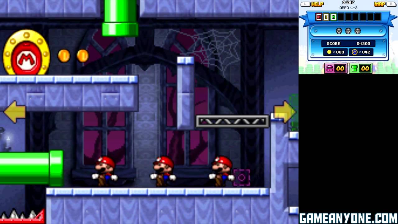 Mario Vs. Donkey Kong: Mini-land Mayhem! Walkthrough - Part 9: Area 4[1 of 3]