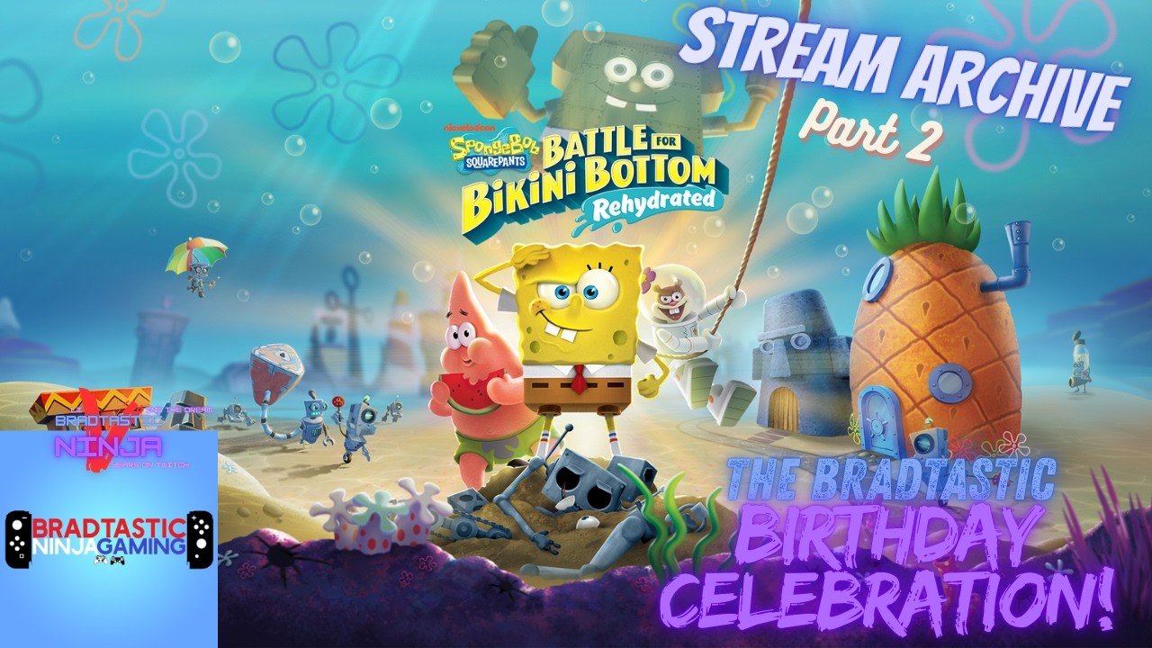 (PS4) Spongebob Squarepants: Battle for Bikini Bottom - Rehydrated - Stream Archive - 15-02-2026