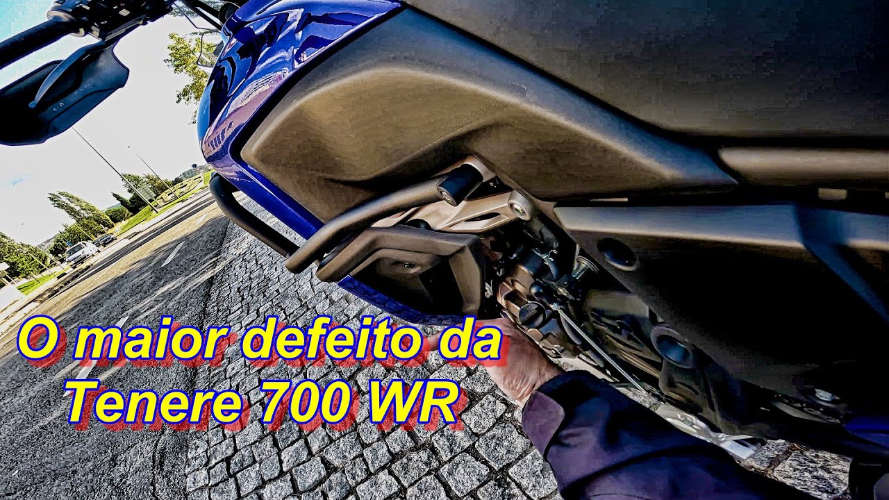 O maior defeito da Tenere 700 World Raid