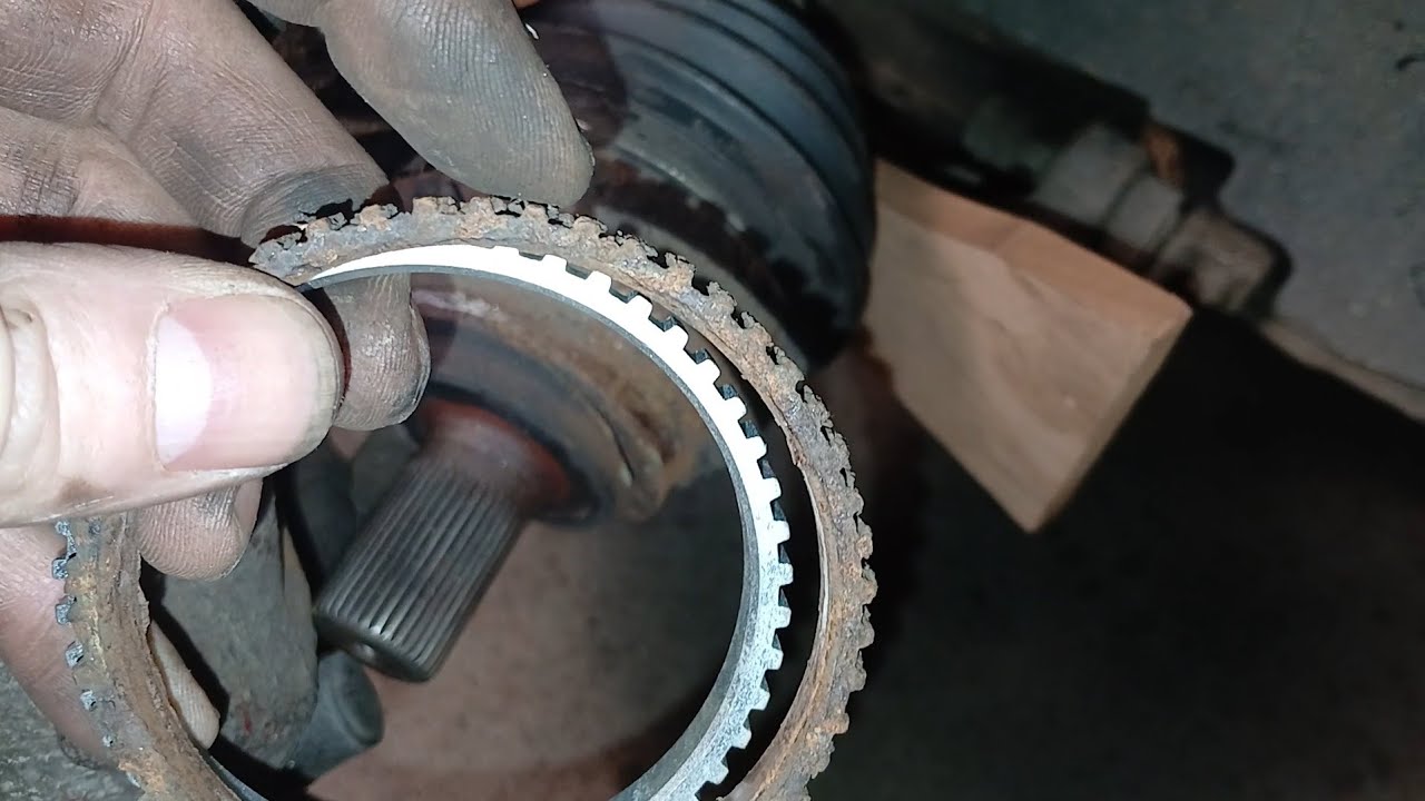 Замена тонального кольца ABS/защитного кольца Volvo #diymechanic #projectcars #mechanic