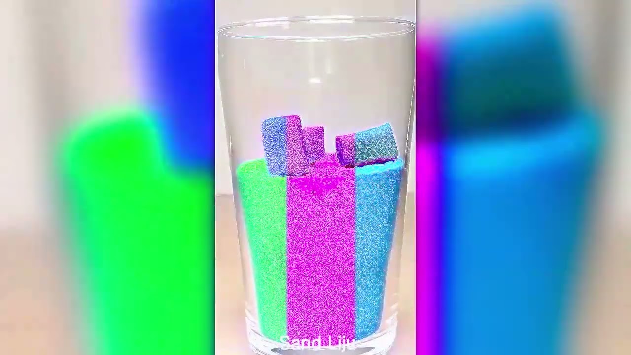 Very Satisfying and Relaxing Kinetic Sand ASMR 324