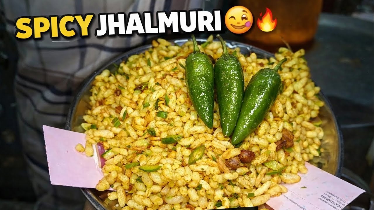Spicy Jhalmuri with Naga Morich | Authentic Bangladeshi Street Food
