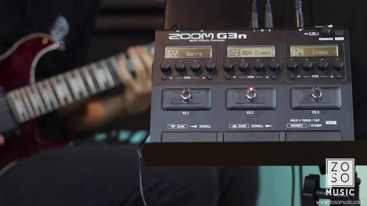 Demo // Zoom G3n