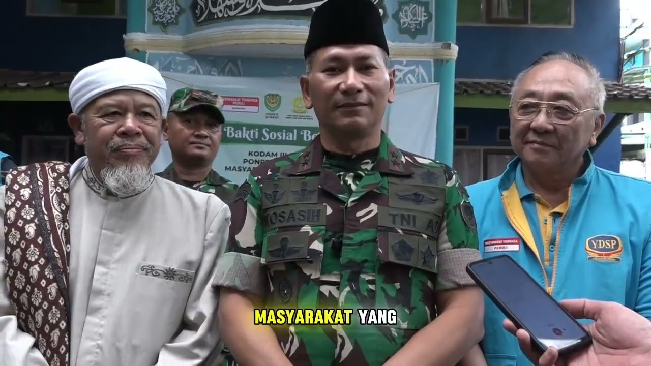 Bakti Sosial bersama Kodam III/Siliwangi