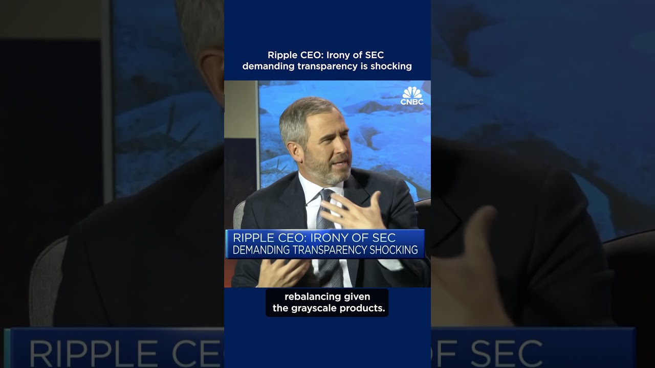 Генеральный директор Ripple: Ирония требования SEC о прозрачности шокирует.