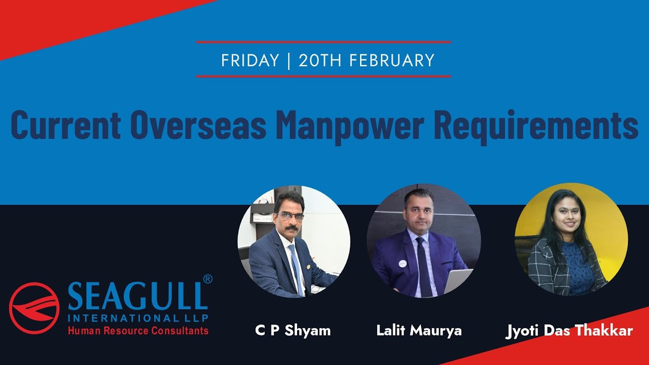 Current Overseas Manpower Requirements