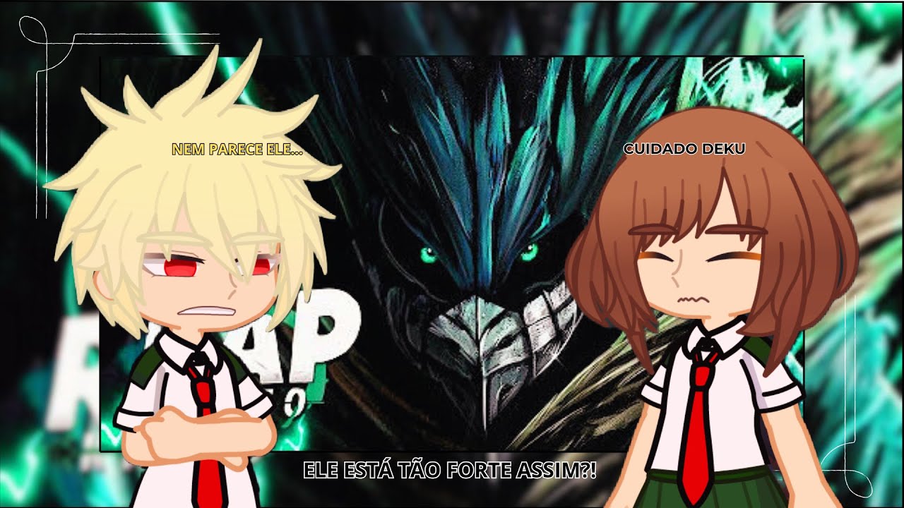 ♪ Sala 1-A React Escuridão | Deku Dark (Boku no Hero) | Kaito