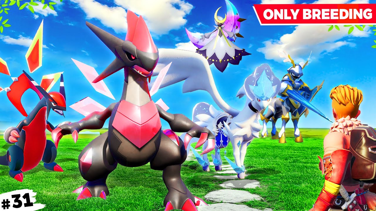 FINALLY I BREED ALL POKEMON IN ONLY BREEDING WORLD 🤩 | PALWORLD ONLY BREEDING #31