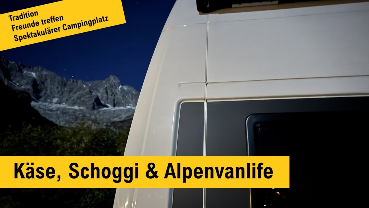 Tradition im Greyerzerland / Vanlife im Herzen der Alpen / Der spektakulärste Platz der Schweiz?