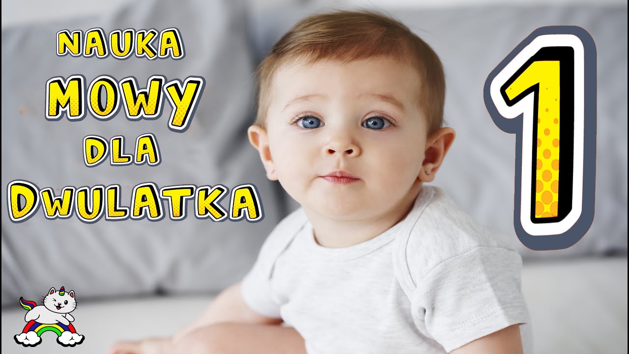 Nauka mowy dla dwulatka/ nauka słówek dla dzieci/ wymowa pierwszych słów/ Tęczowa nauka