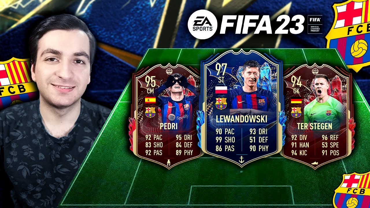 ვტესტავთ FC BARCELONA_ს TOTS ქარდებს !!! - FIFA 23 ULTIMATE TEAM