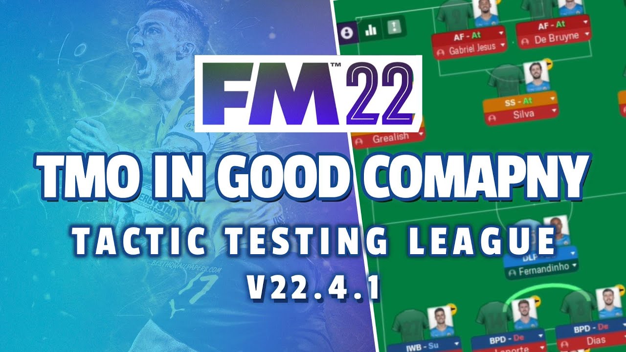Tactic Testing League - TMO in good Kompany 1AMC - FM22 - Football Manager 2022