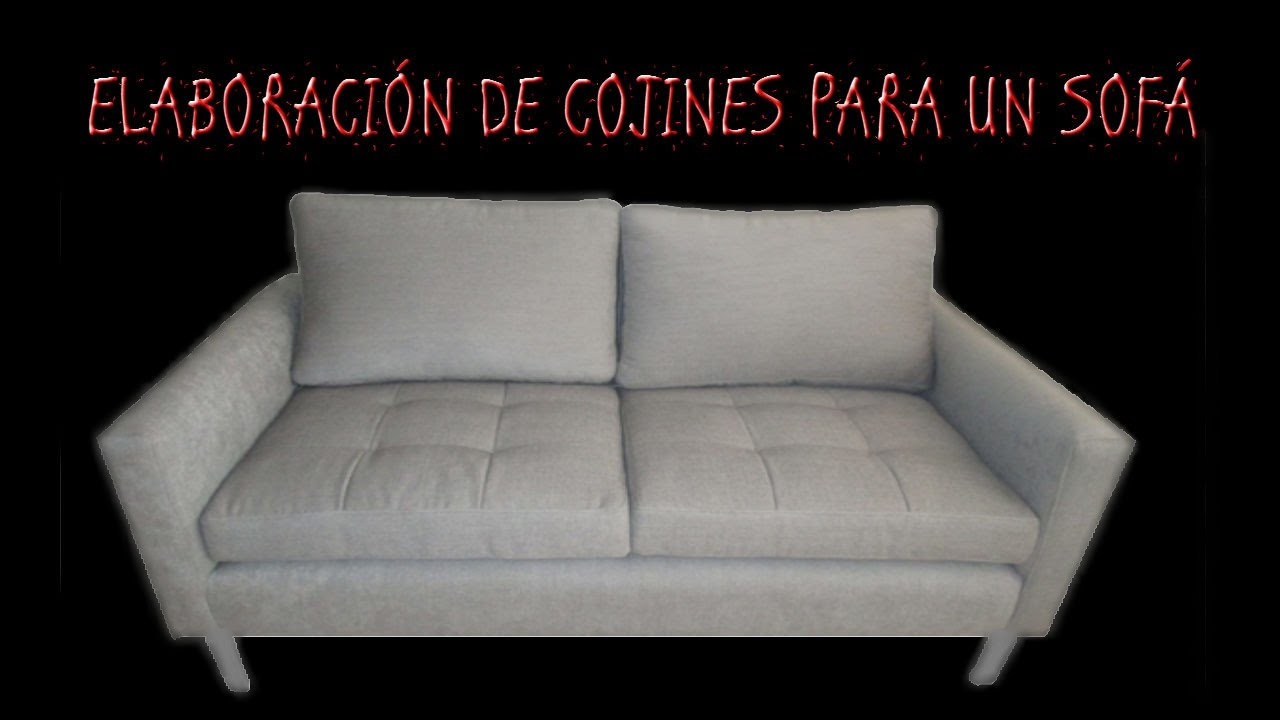 Elaboración de cojines para Sofá