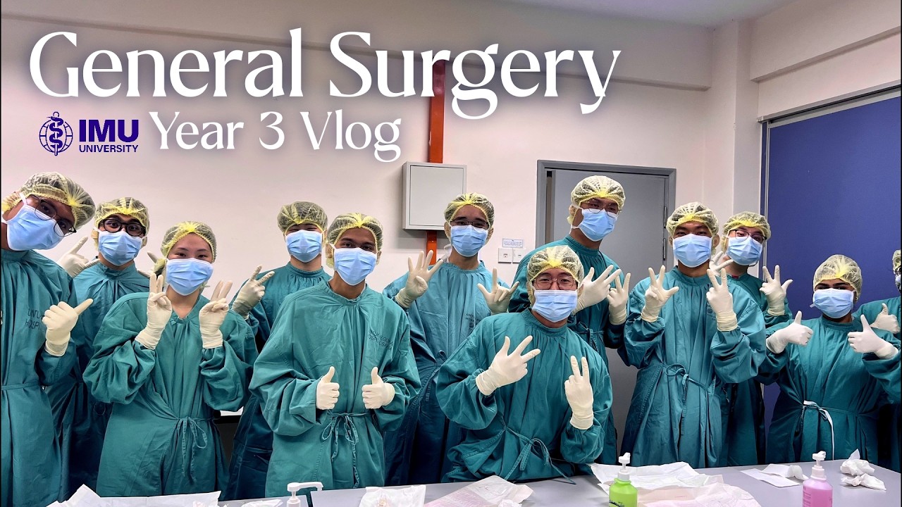 I AM THE SURGEON! | IMU University Clinical Years Vlog