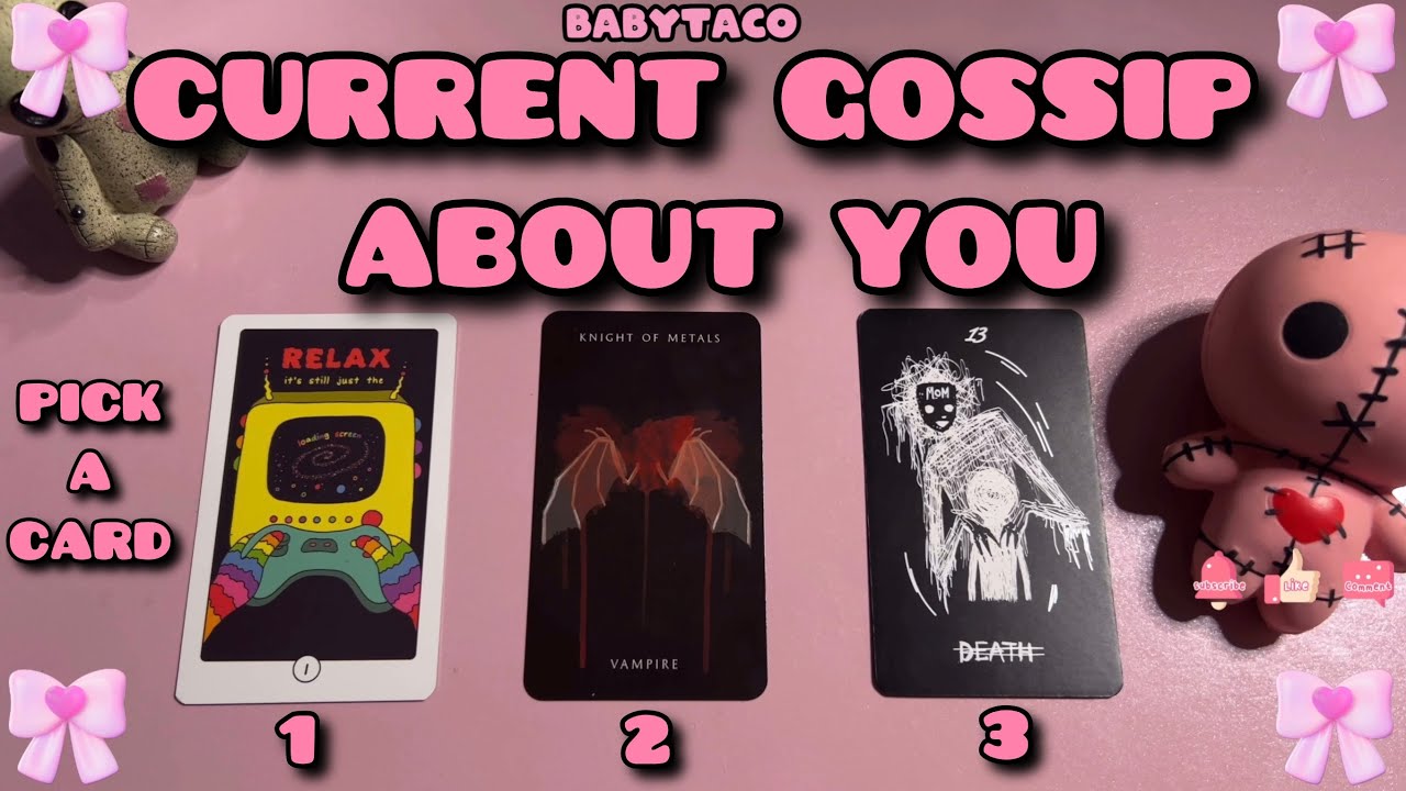 WHAT IS THE CURRENT GOSSIP ABOUT YOU 🔮 PICK A CARD #gossip #allsigns #pickacard #tarot