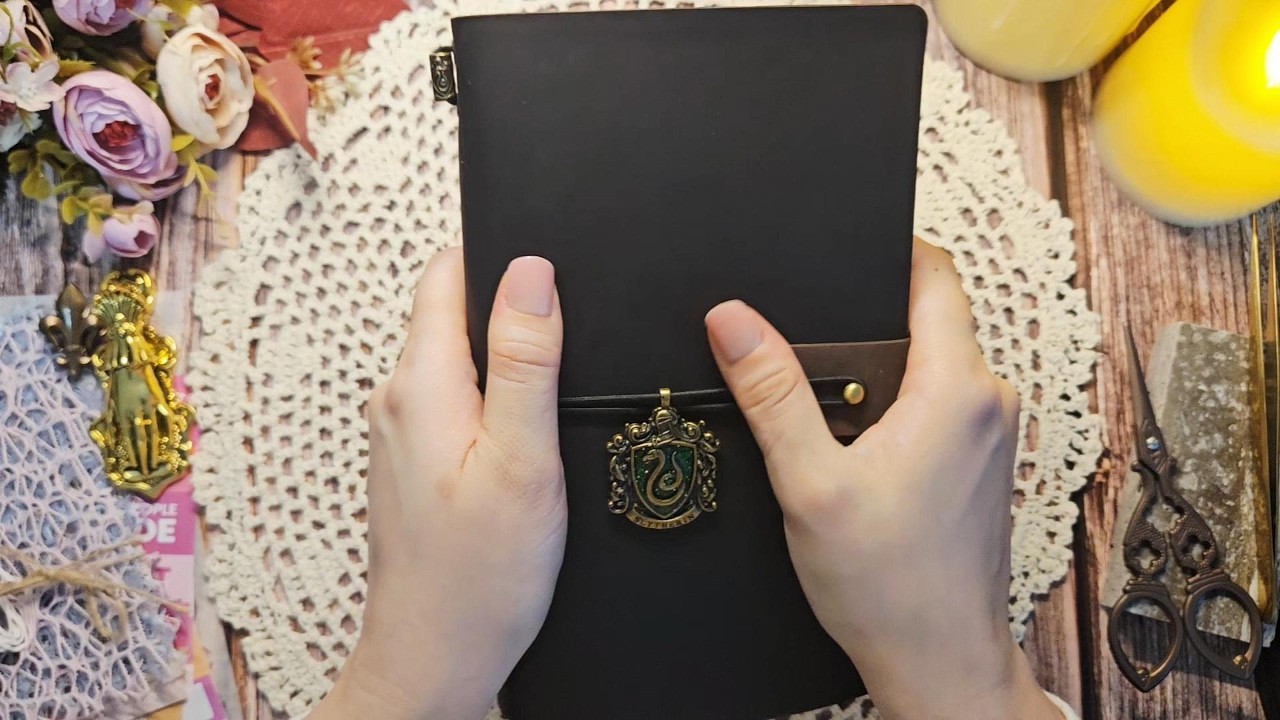 ASMR 키키네문구점 랜덤박스 활용 다꾸ㅣ빈티지다꾸ㅣvintage journalㅣscrapbookingㅣcollage