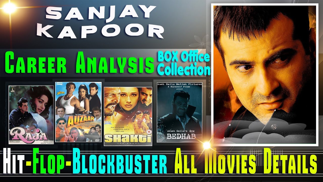 Sanjay Kapoor Box Office Collection Analysis Hit and Flop Blockbuster All Movies List.