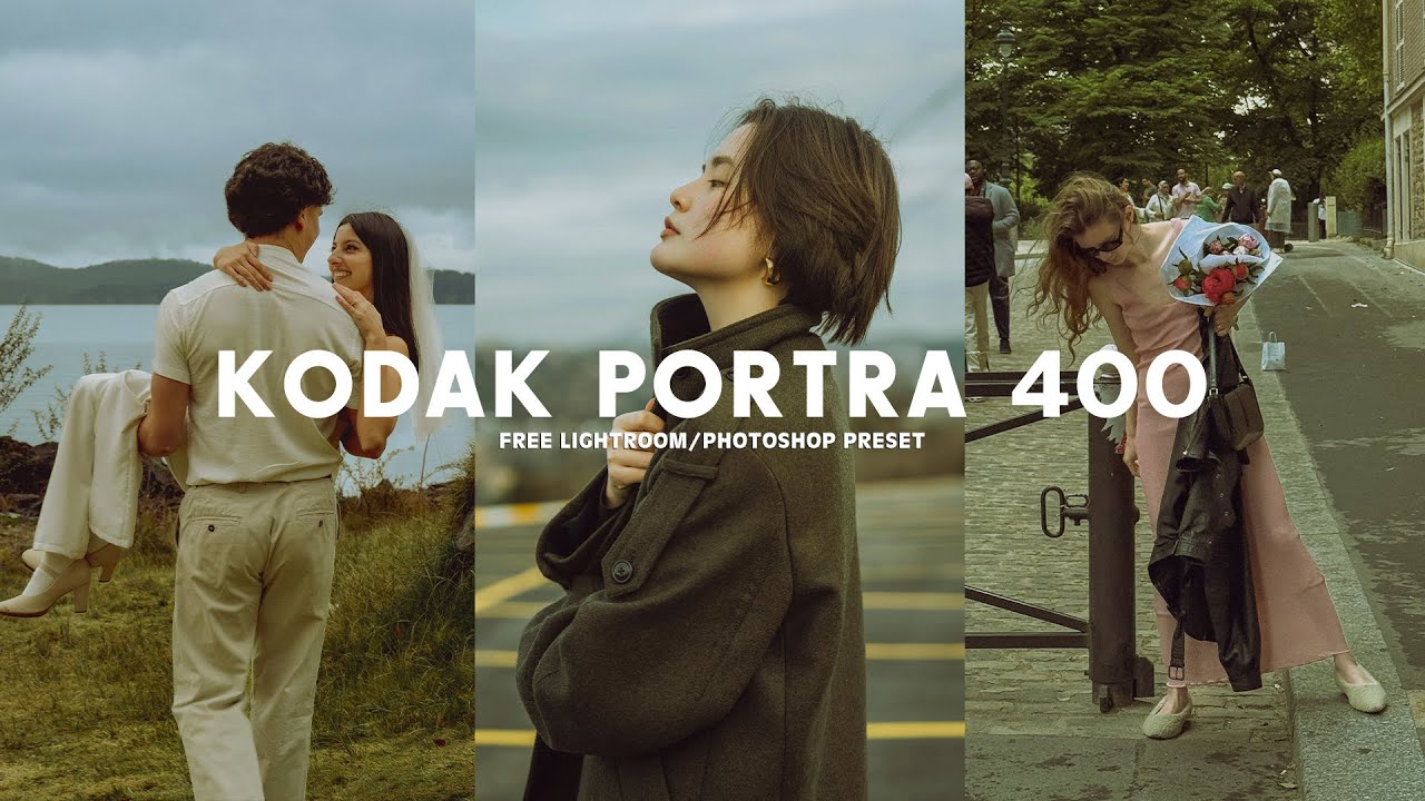 🎞️ Kodak Portra 400 Lightroom Preset – Vintage Film Look Tutorial
