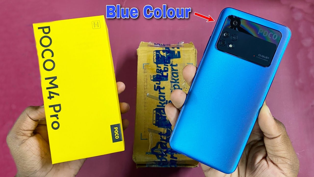 Poco M4 Pro Cool Blue Colour Unboxing Review 🔥🔥🔥