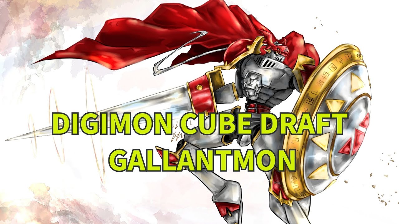 Drafting Gallantmon! 2025 Digimon Card Game Cube Draft Finals