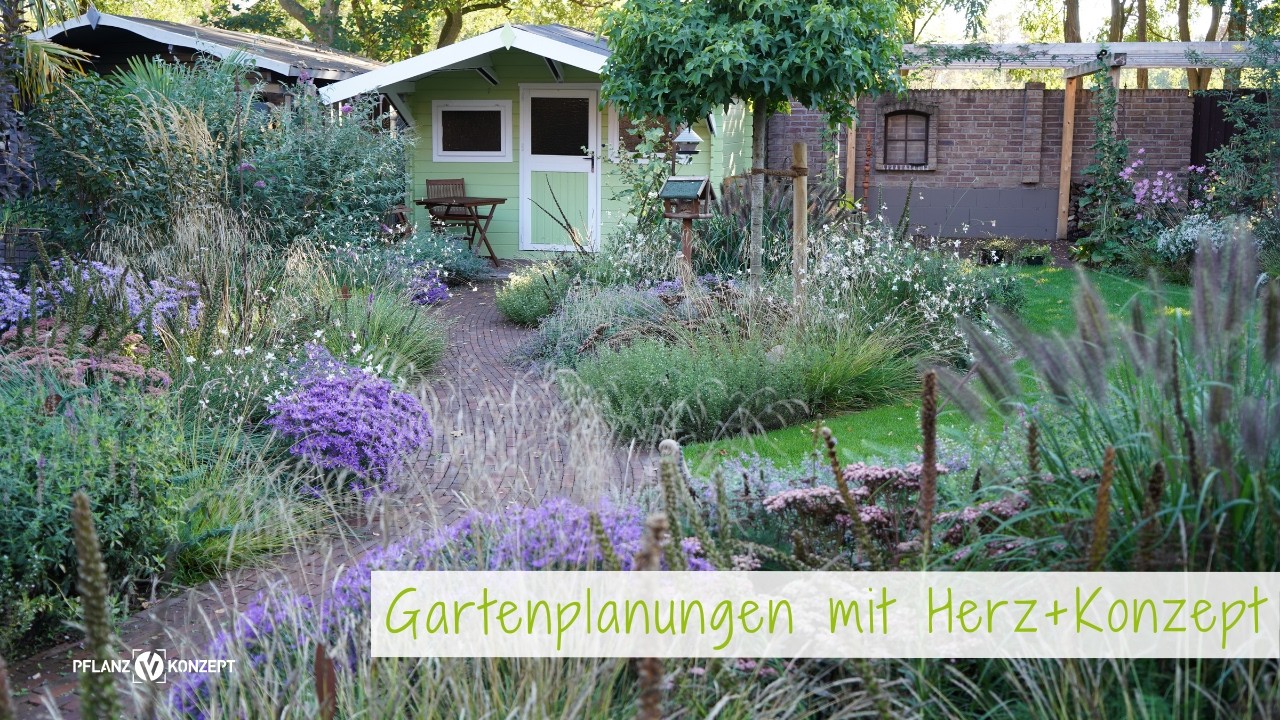 Gartenplanungen mit Herz & Konzept