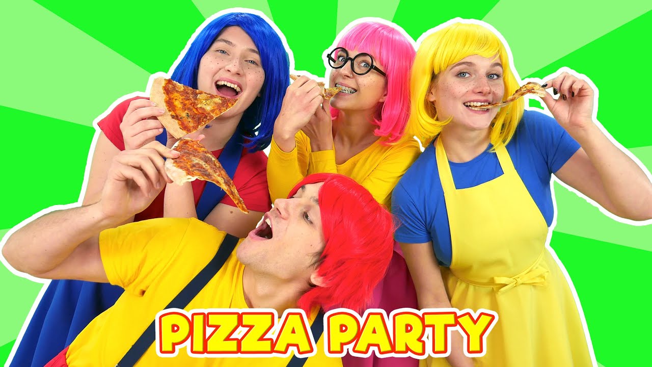 Paczka Brzdąc&oacute;w - Pizza party - Piosenki dla dzieci 😍😍😍