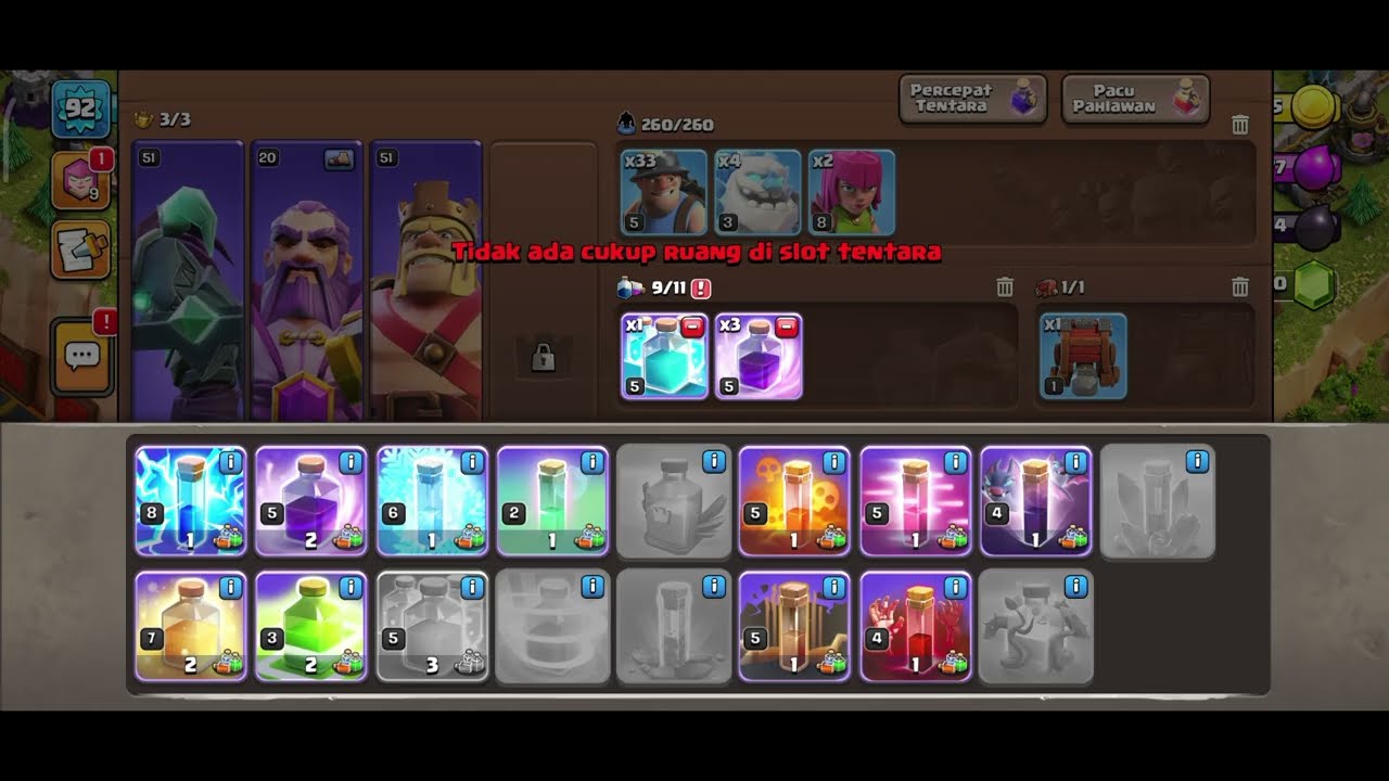 Hari ke 196 perjalanan menuju Th tertinggi #coc #clashofclans #clasofclan